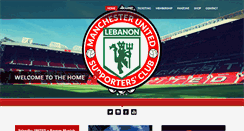 Desktop Screenshot of manutdlebanon.com